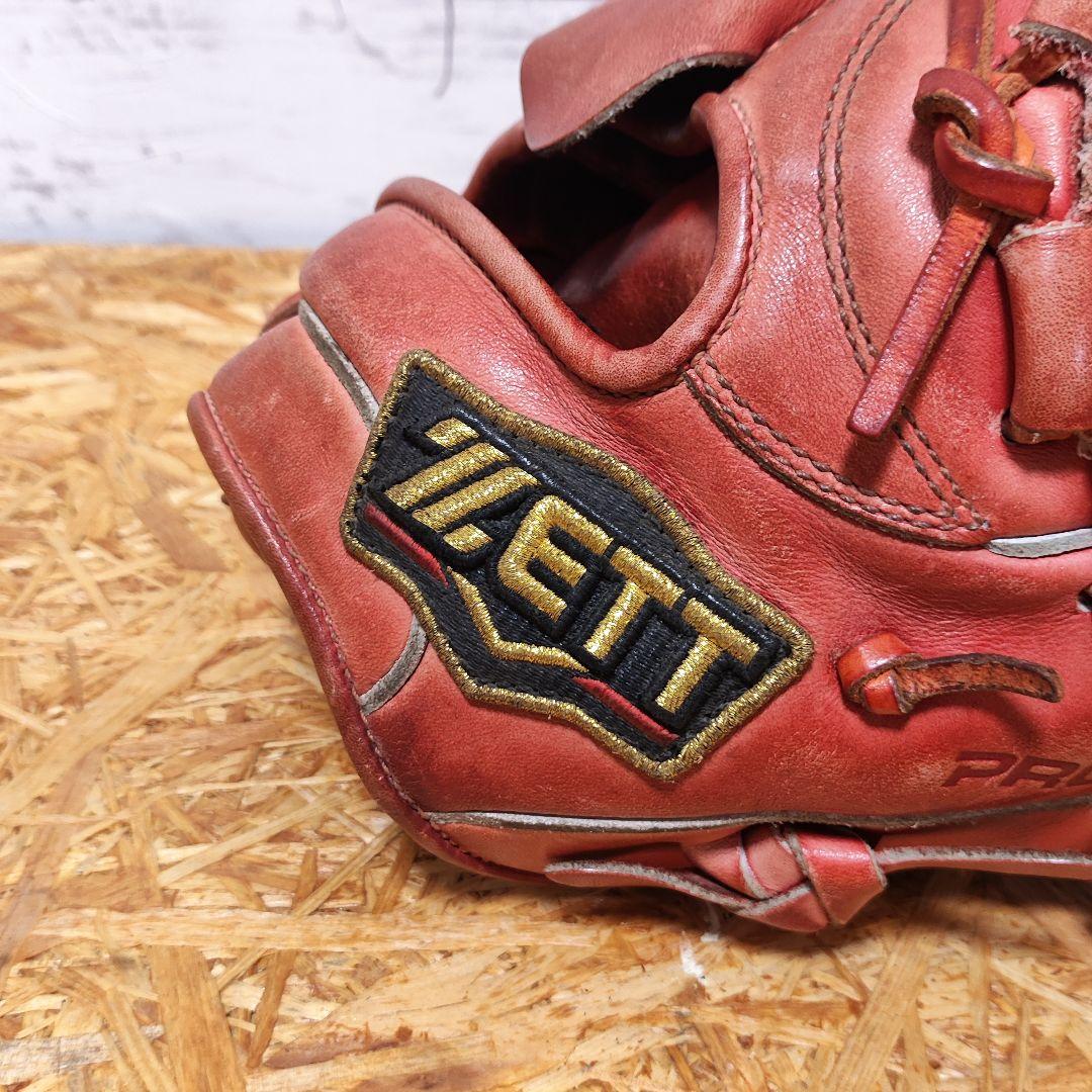 ZETT プロステイタス 鈴木刻印入り 軟式グローブ