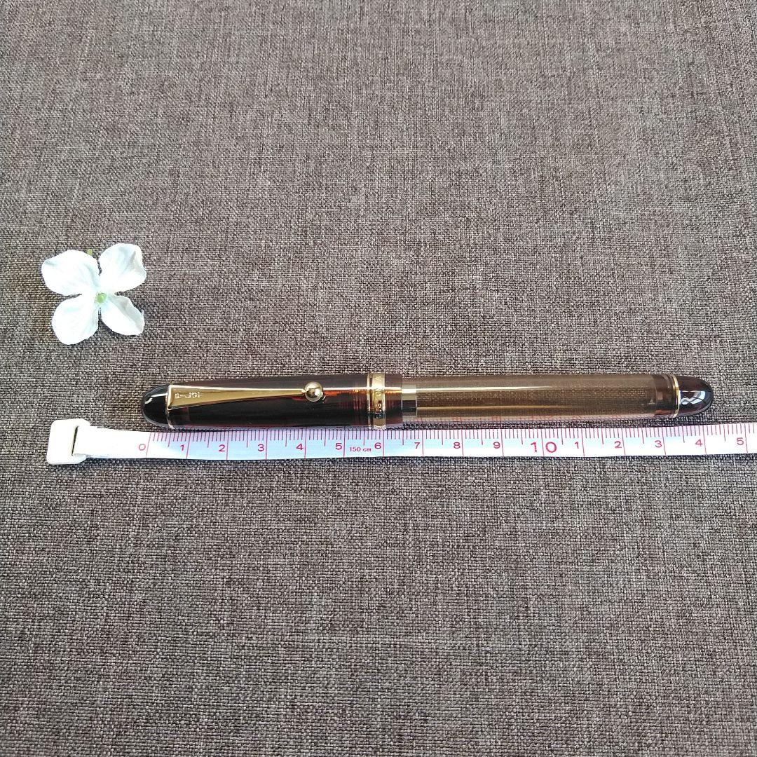 パイロットカスタム 74 PILOT CUSTOM 74 万年筆 クリアブラウン