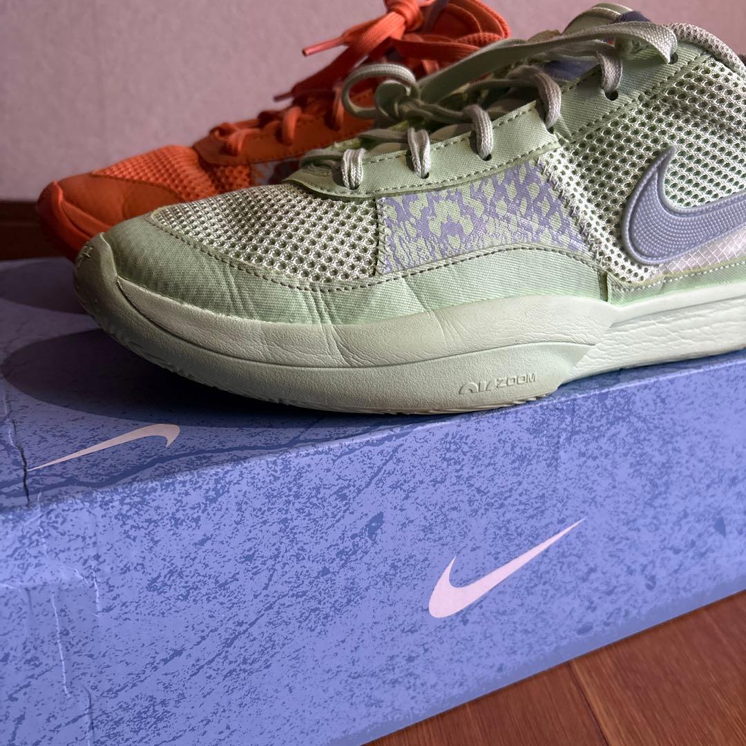 Nike Zoom シューズ オレンジ グリーン
