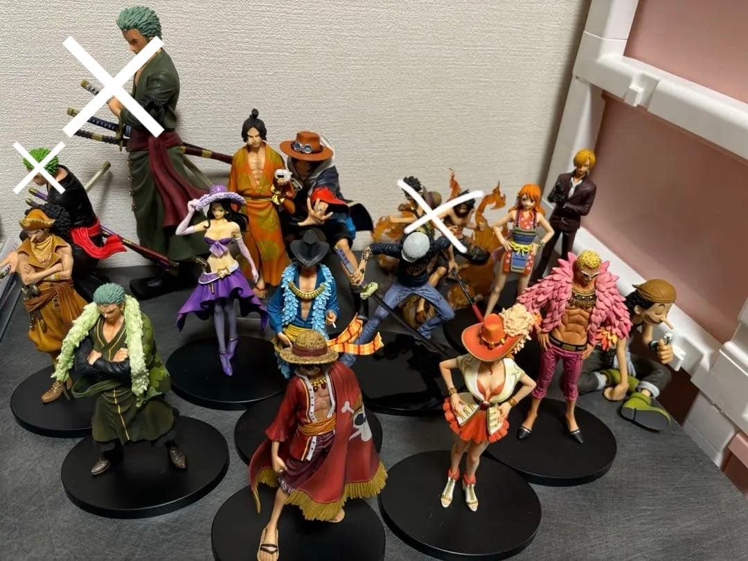 ワンピース フィギュアセット 複数キャラクター