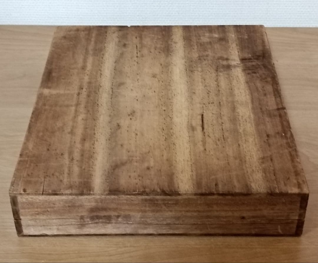 木版画桐箱　時代物　夢男木版画