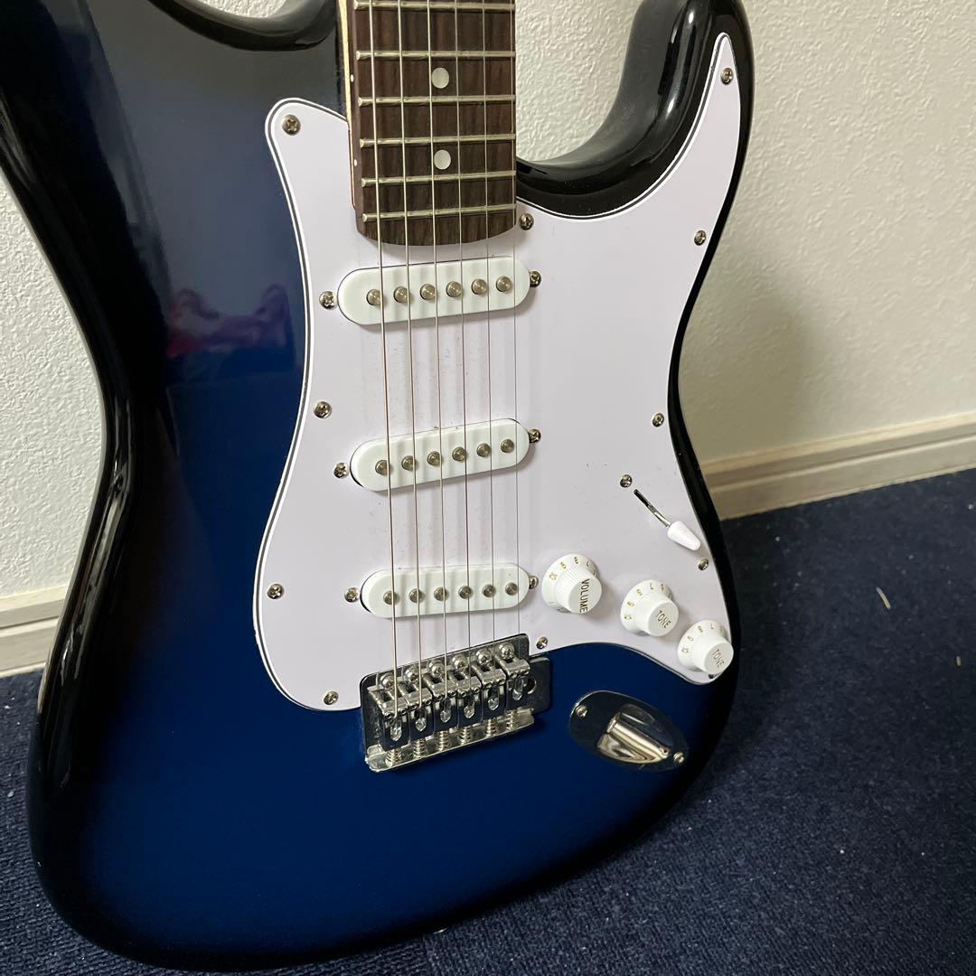 Legend エレキギター 青　カポ付き【価格交渉可】