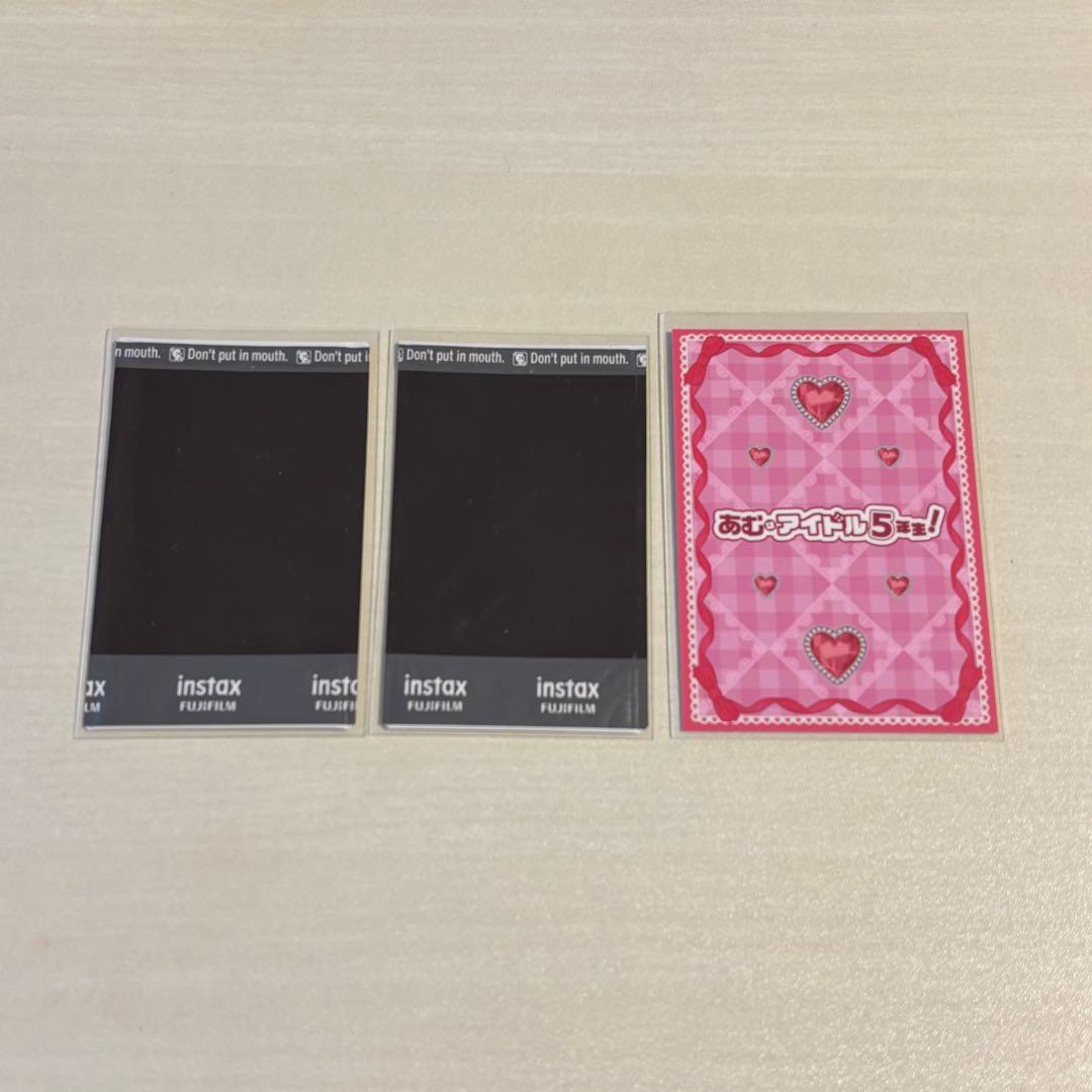 【最終値下げ】きゅるりんってしてみて 逃げ水あむ チェキ トレカ