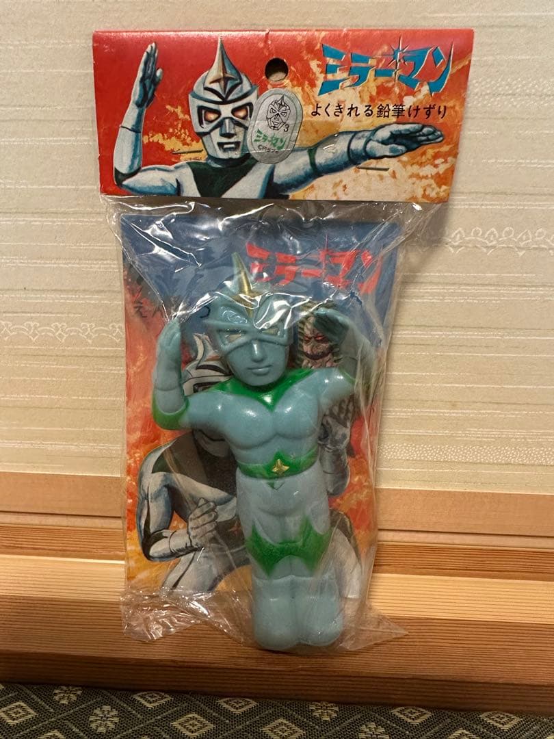 未開封　ミラーマン フィギュア 鉛筆削り