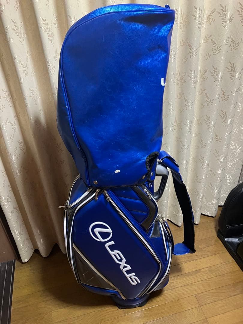 【非売品】LEXUS レクサス キャディバッグ ブルー