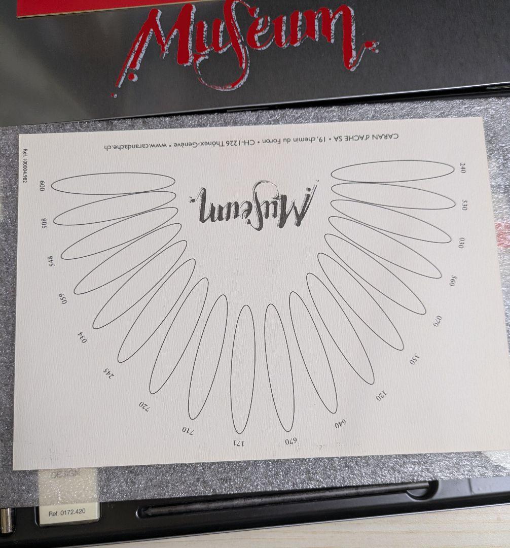 Caran d'Ache Museum 水彩色鉛筆セット 18色