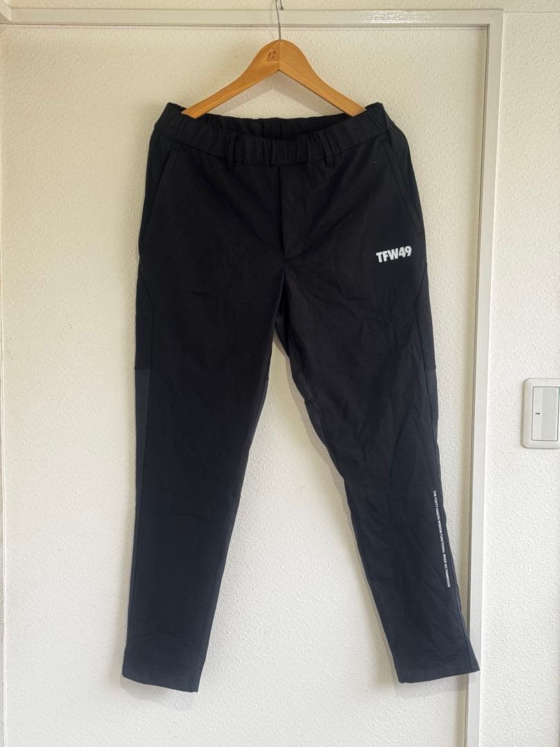 TFW49 STRETCH HYBRID PANTS ブラック