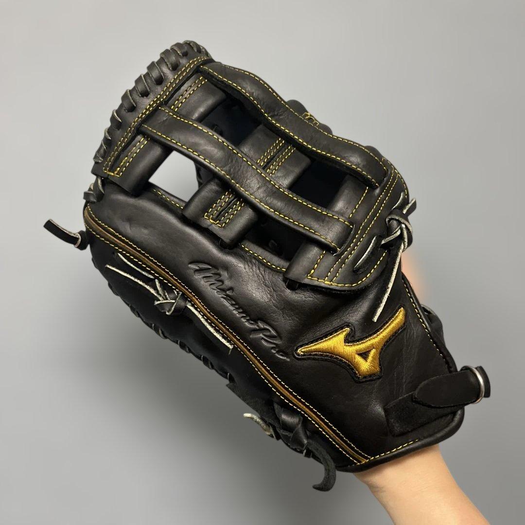 1182 ミズノプロ USA キップレザー 極美品 硬式 ファーストミット 左投