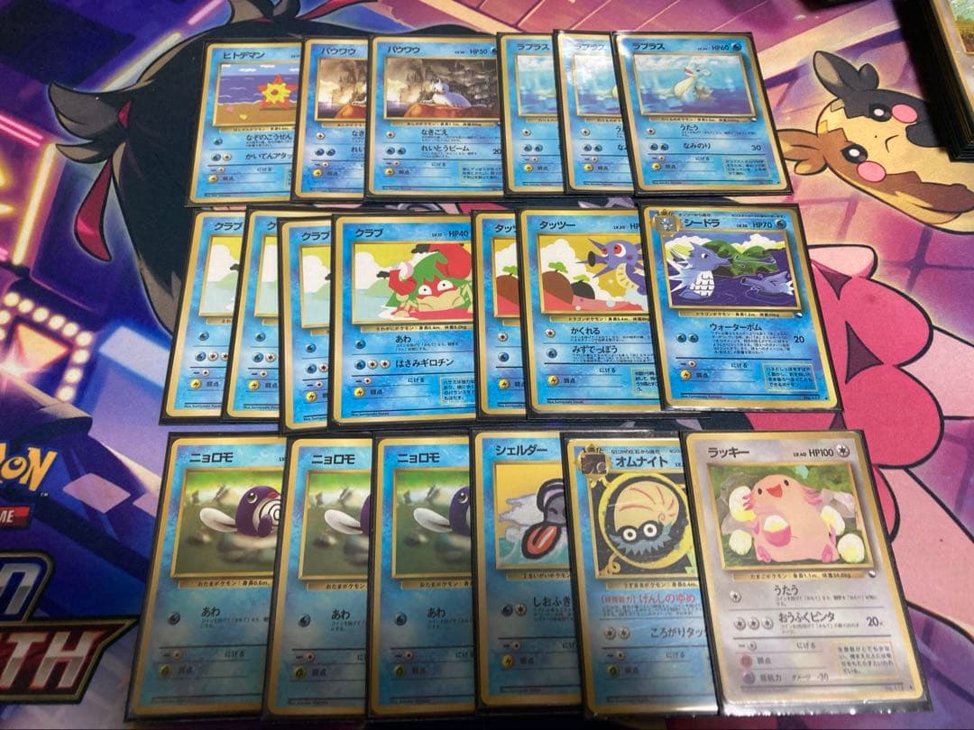 拡張シート、クイックスターター、プロモ等旧裏まとめ売り136枚　ポケモンカード