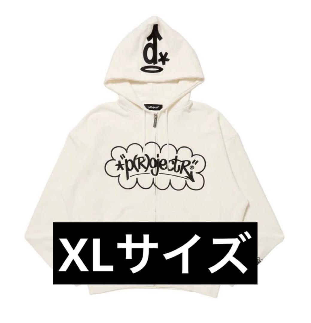 Eric Haze x p(R)ojectR® パーカー XL 白