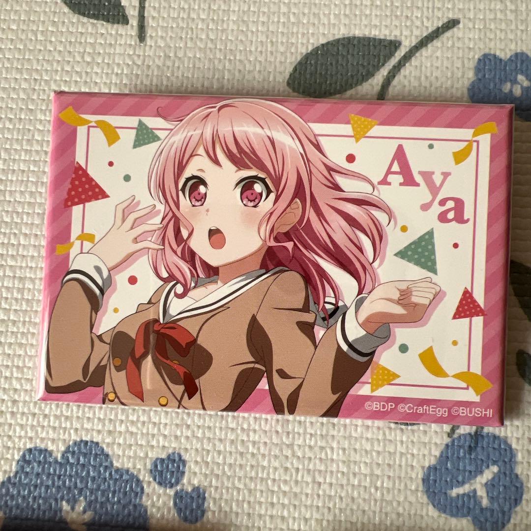 バンドリ！BanG Dream! ウィーク！ スクエア缶バッジ 5点セット