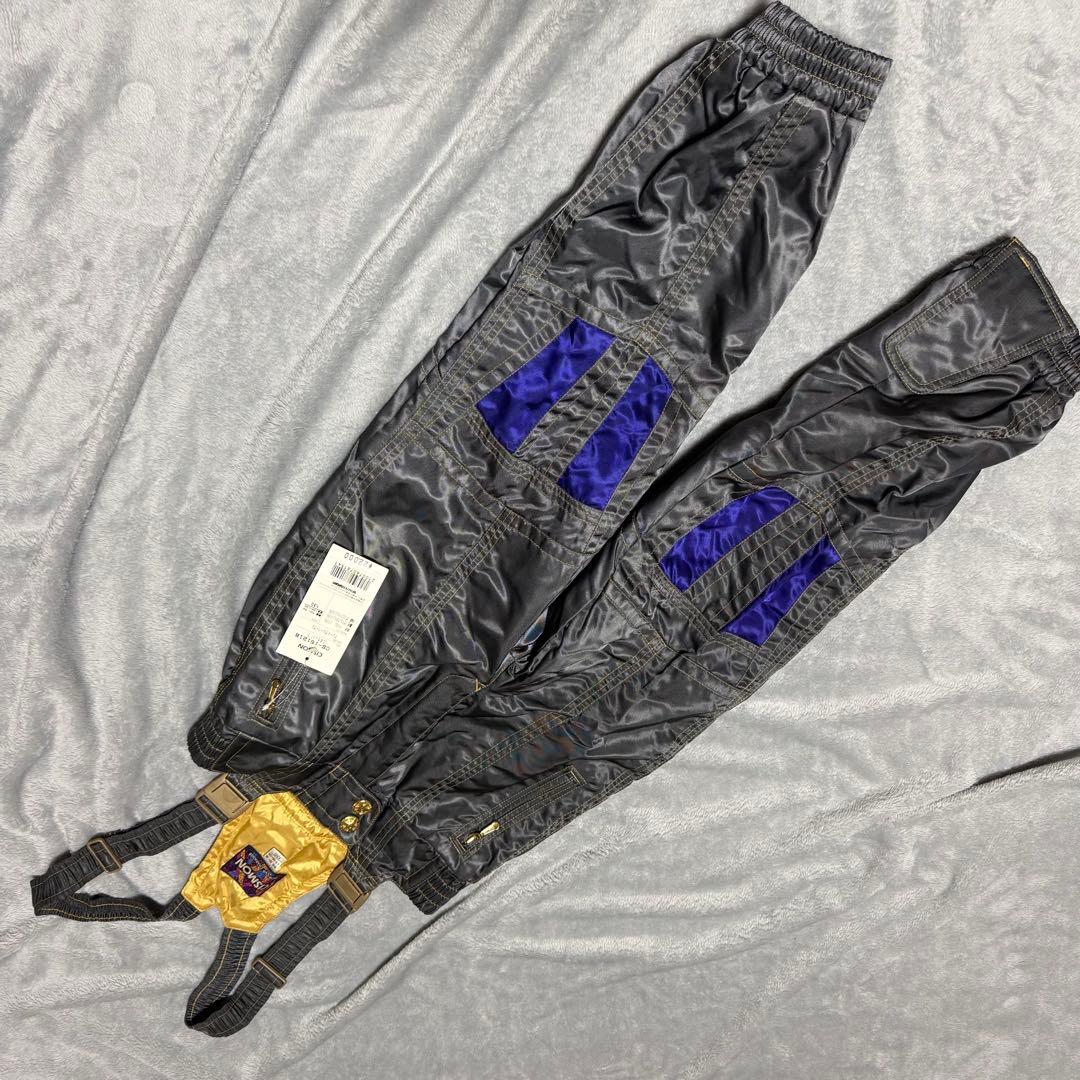 CISMON スキーウェア 上下セット 130 未使用タグ付き グレー パープル