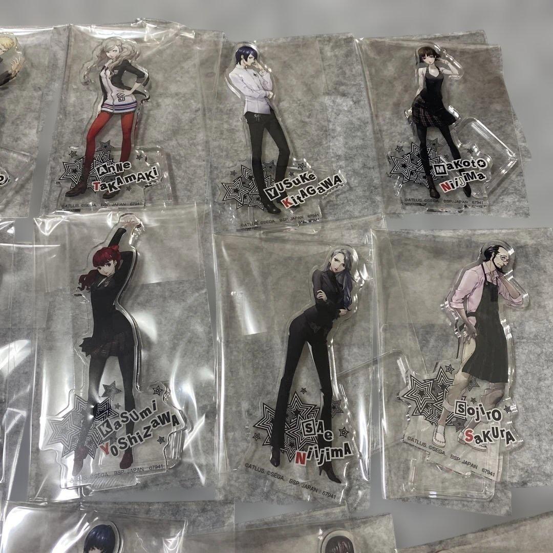 ペルソナ5 一番くじ F賞 アクリルスタンドまとめ21種類
