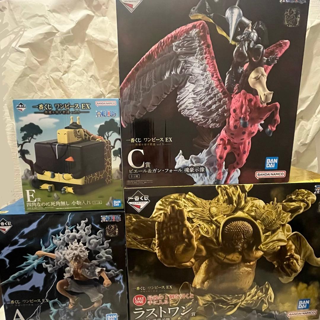 一番くじ　ワンピース　A賞　C賞　E賞　ラストワン賞　下位賞　計28点セット