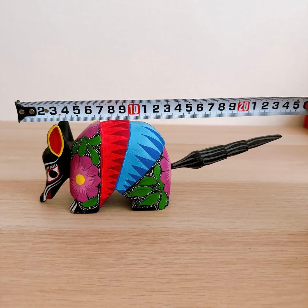 メキシコ雑貨 アレブリヘス アレブリヘ アリクイ アルマジロ バク 大小セット