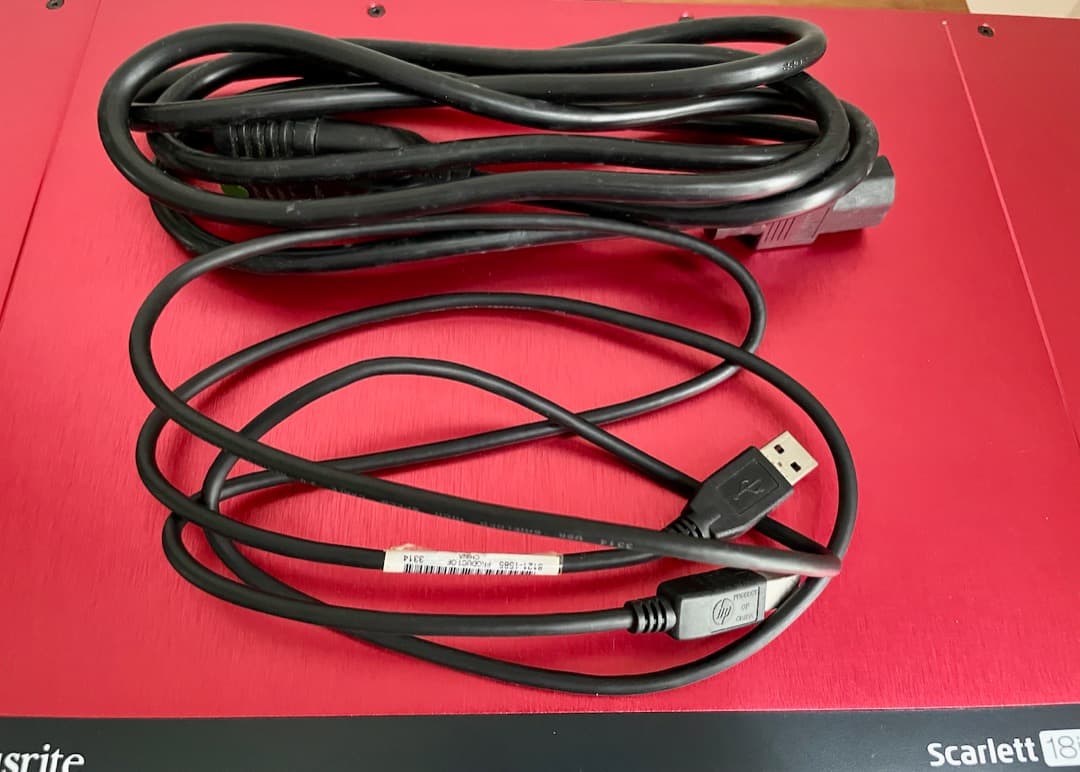 フォーカスライトScarlett 18i20 オーディオインターフェイス