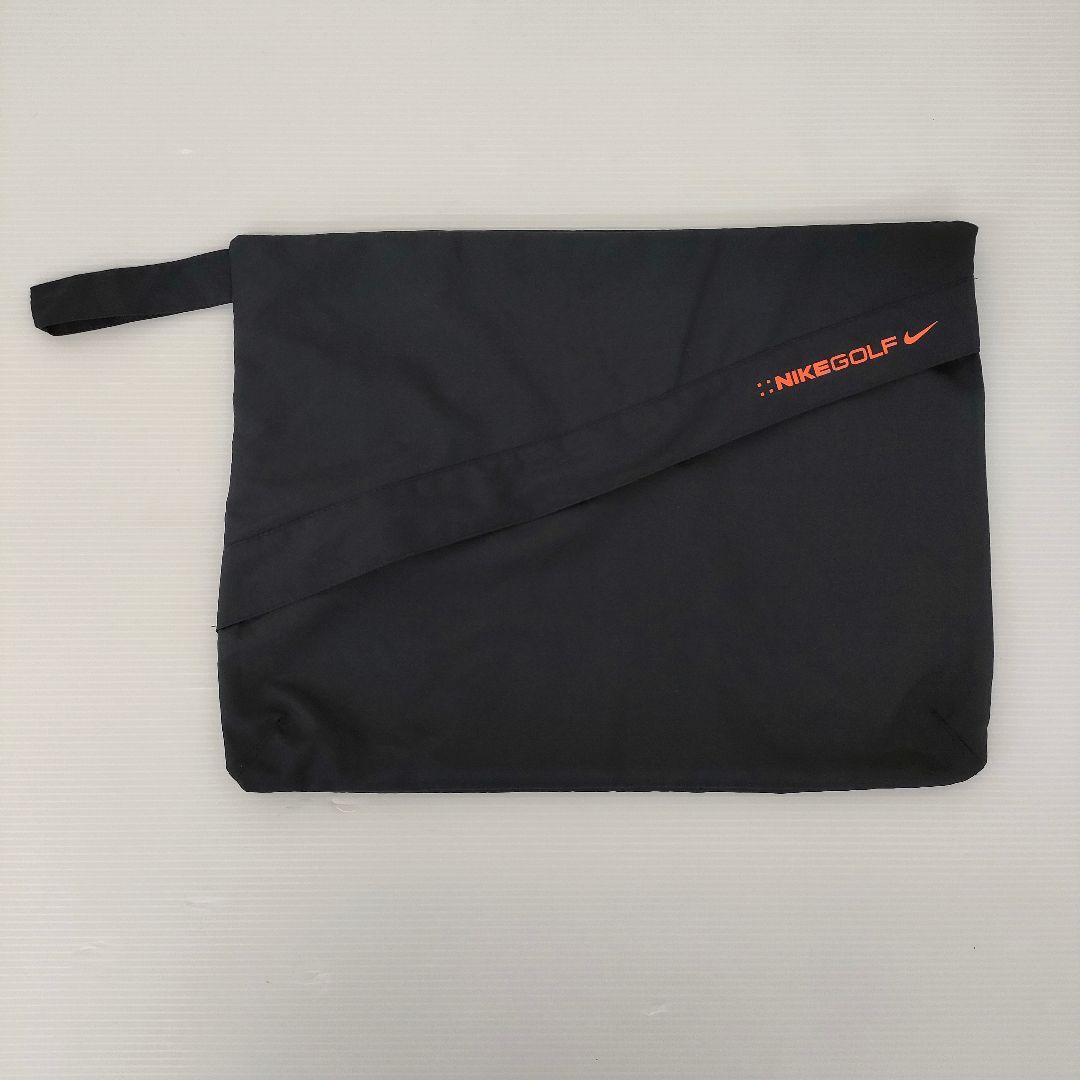 NIKE GOLF 高機能セットアップ Lサイズ オレンジ 黒 収納袋付き