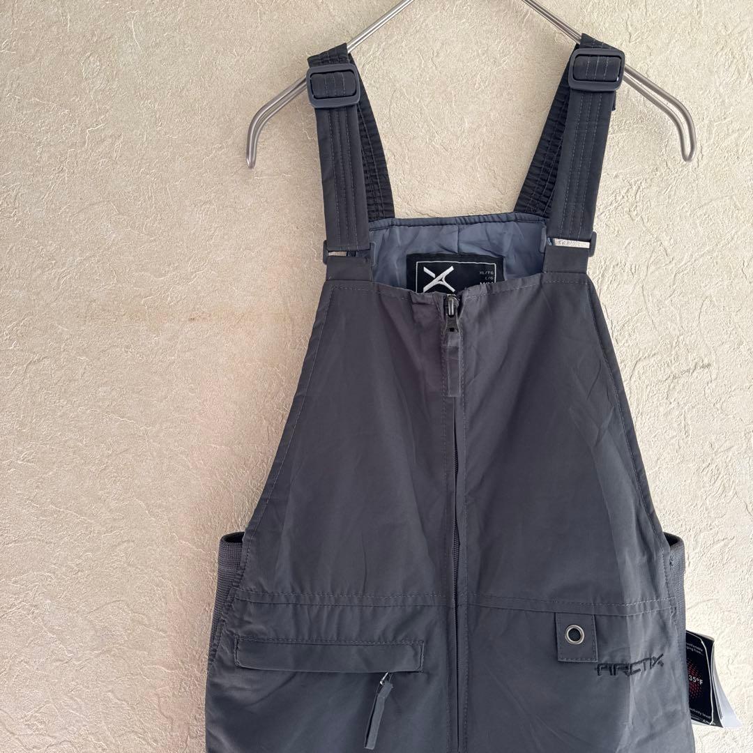 美品✨ ARCTIX キッズ スキーウェア ビブオーバーオール M チャコール