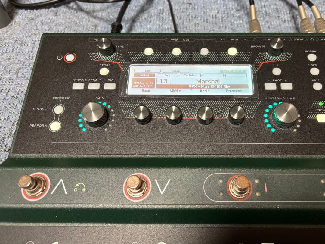 Kemper Profiler Stage(EXPペダル+純正バッグ+有償リグ)