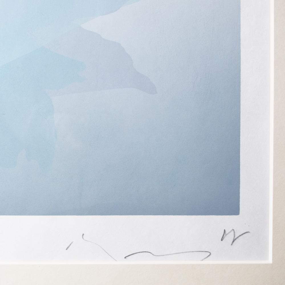 井上公三 開花 シルクスクリーン 40号 直筆サイン 版画 HiBell ART