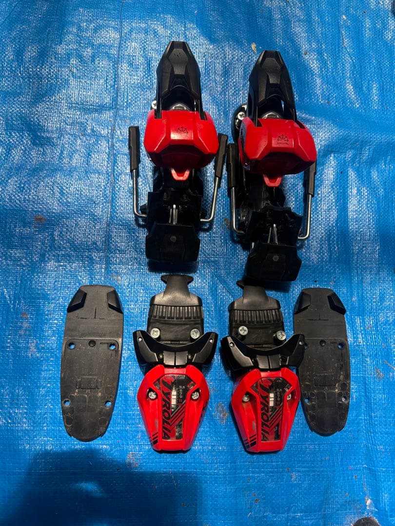 Tyrolia RX 12 スキー ビンディング 赤/黒