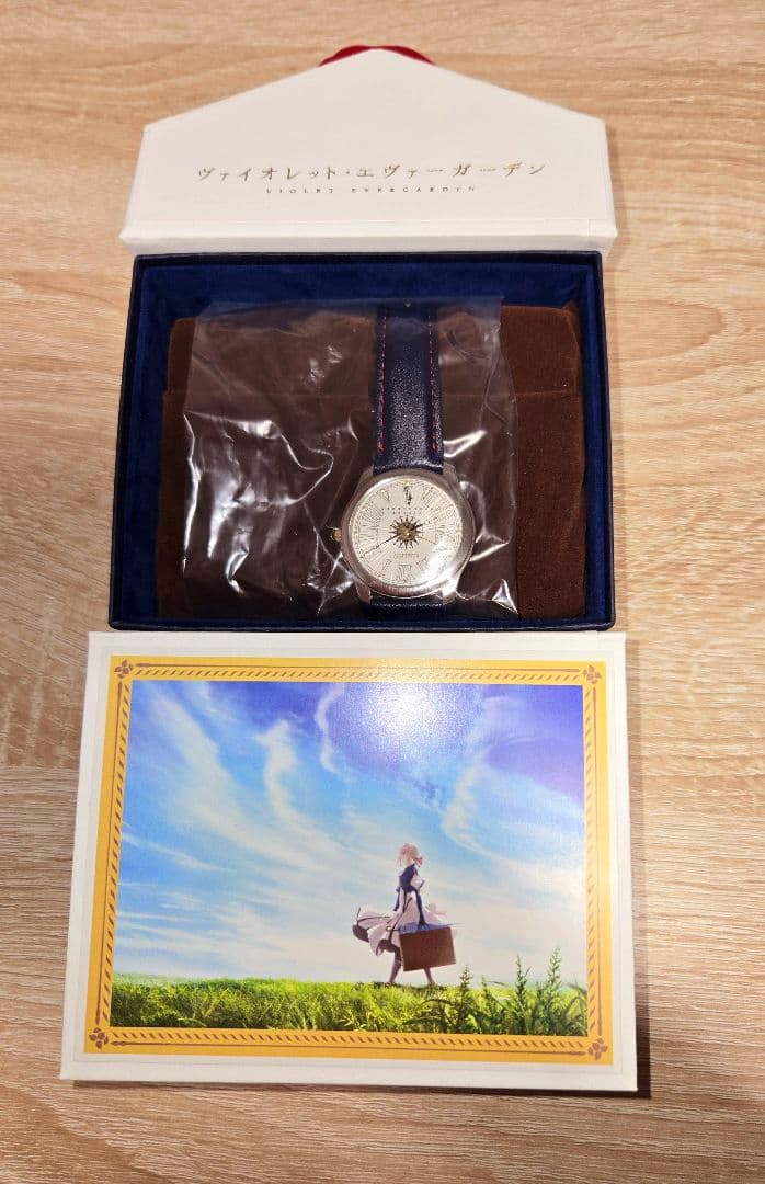 ヴァイオレットエヴァーガーデン/メモリアルウォッチ/SEIKO/時計/革バンド