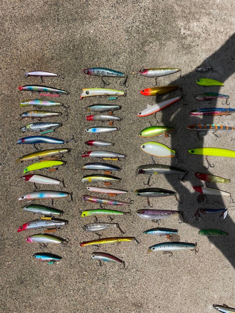シーバス　ルアー大量　45点