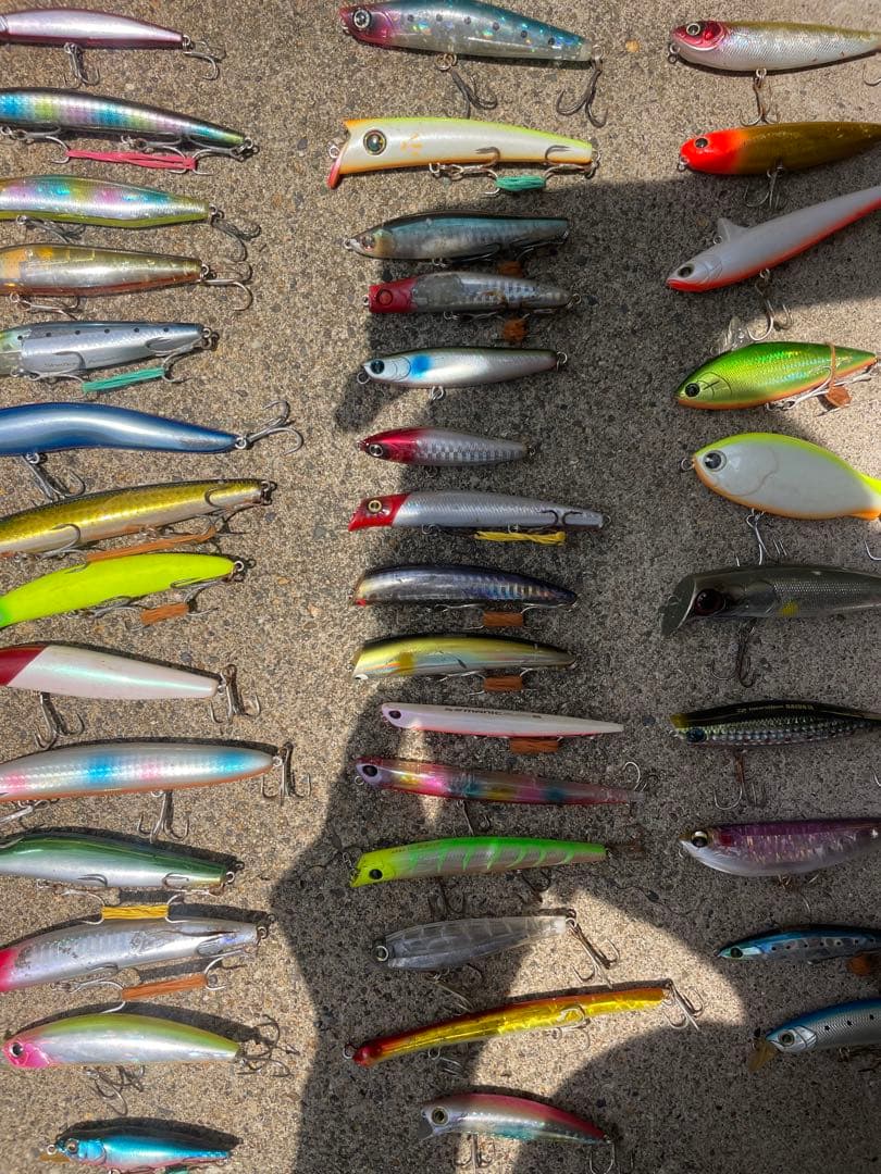 シーバス　ルアー大量　45点