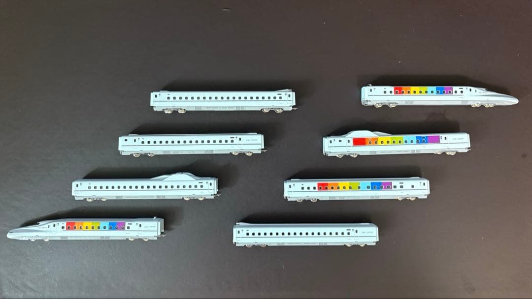 TOMIX JR N700 九州新幹線開業CM撮影カラー8両セット