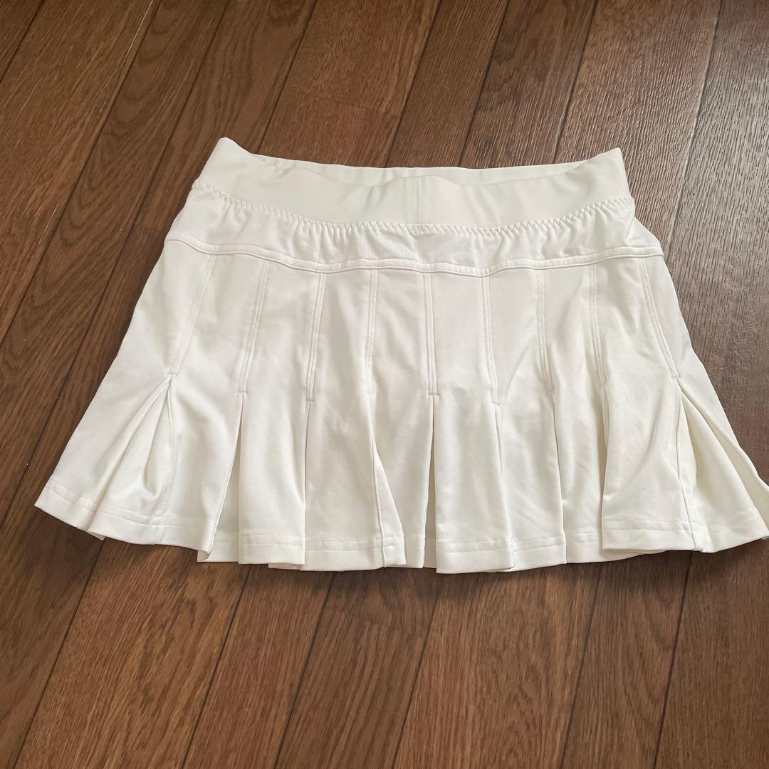 adidas Stella McCartney テニススカート ホワイト