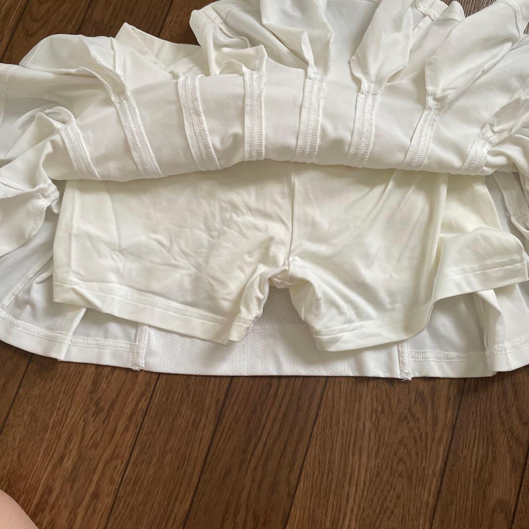 adidas Stella McCartney テニススカート ホワイト