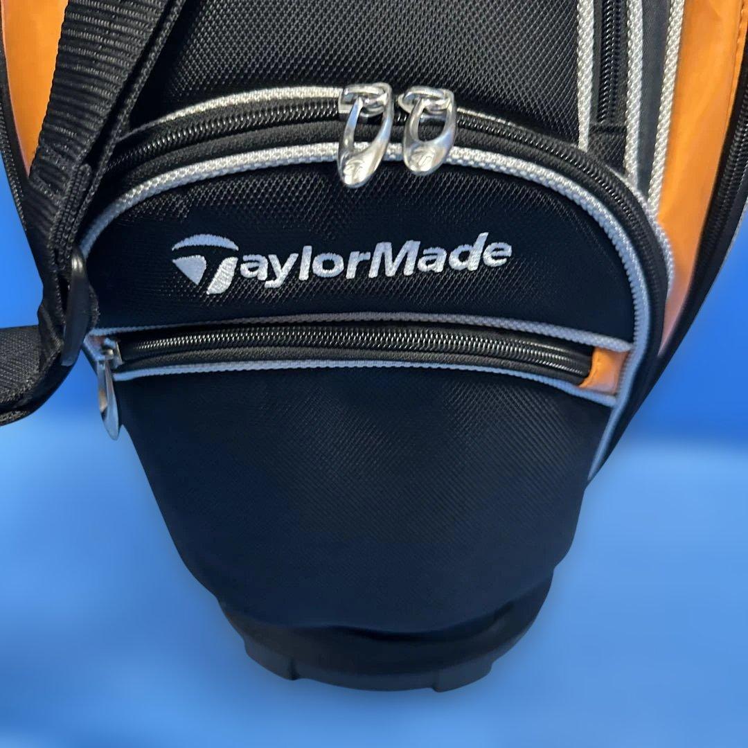 TaylorMade キャディバッグ ブラック/ホワイト/オレンジ