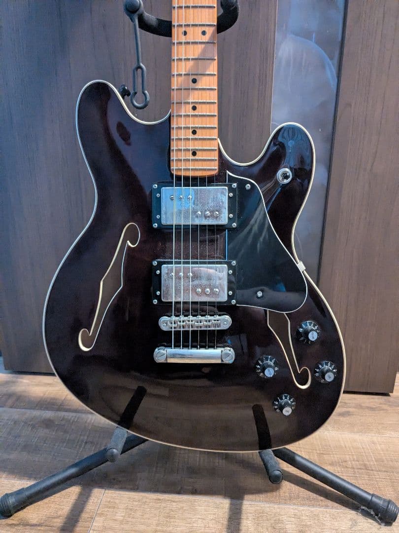 Squier starcaster セミホロウボディ ウォルナット 廃盤カラー