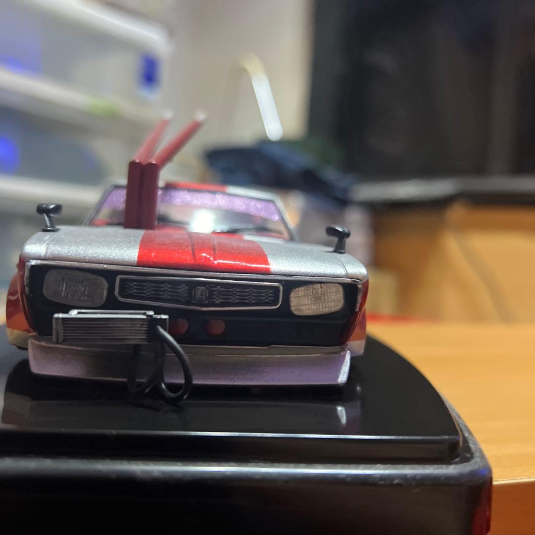 豚けつローレル1/24 傑作品シルバー/レッド