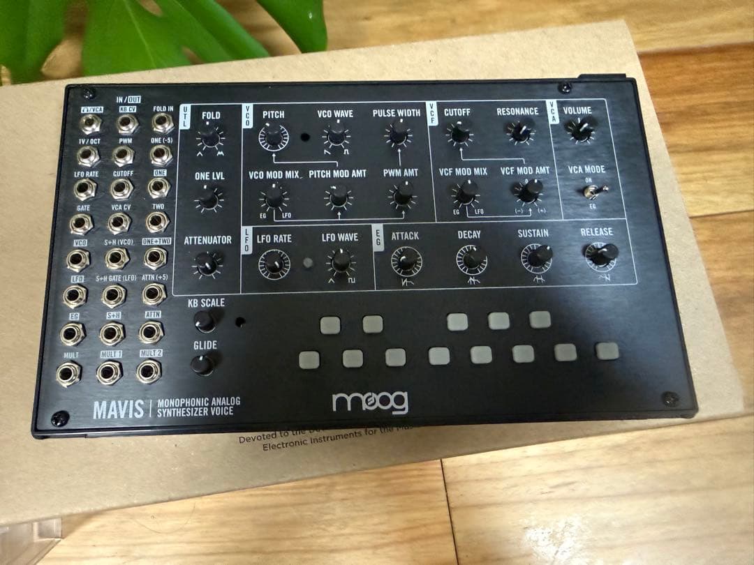 Moog MAVIS モノフォニックアナログシンセサイザー