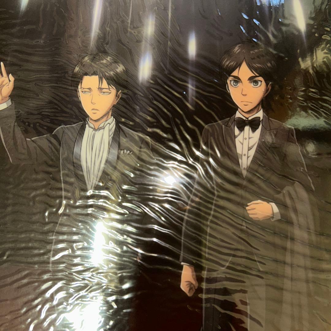 進撃の巨人　自由の翼　新星堂　WonderGOO 特典　リヴァイ エレン　レア