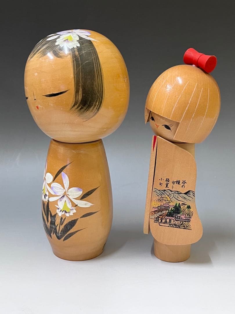 M850 M851 まとめ売り　chusan　こけし 佐藤翠崕　創作こけし