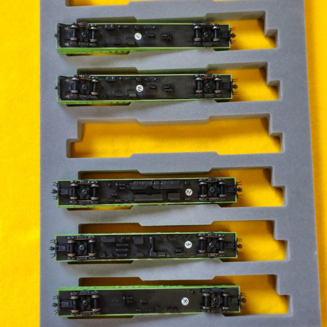 ＫＡＴＯ―103系近郊型電車103系（ うぐいす 色)十両