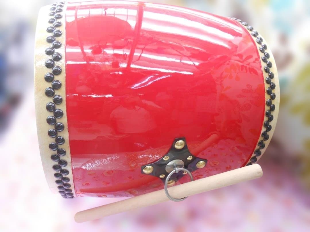 限定新品未使用(送料無料)33.980円 エイサー大太鼓44cm*48cmバチ付