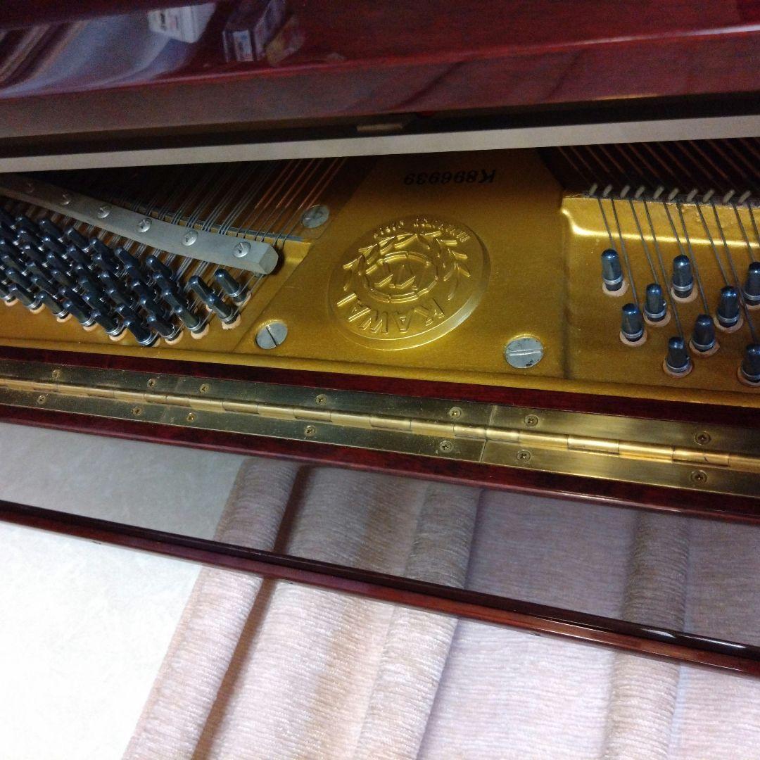 KAWAI アップライトピアノ ダークウッド