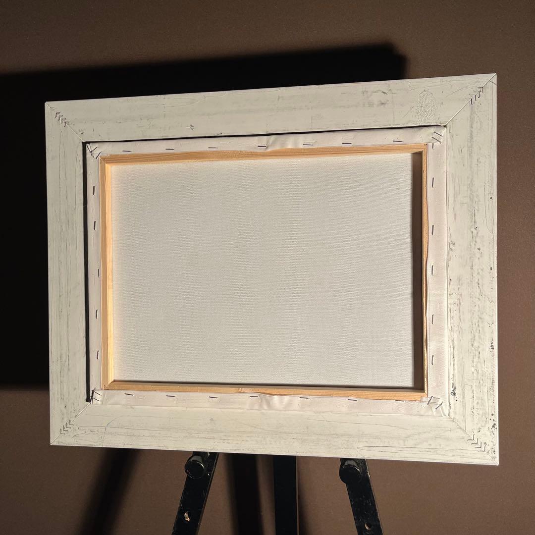 プリントアート ゴッホ サン・ピエール広場を散歩する恋人たち 額付き