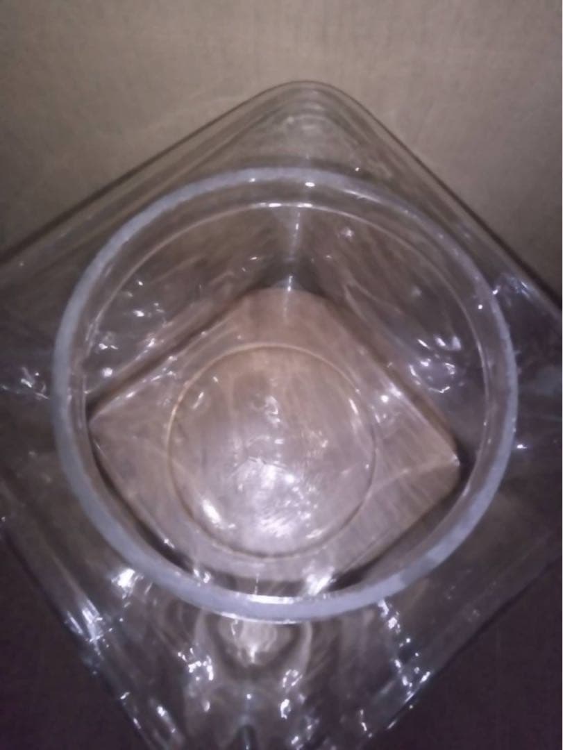 大型透明ガラス瓶（アンティーク）