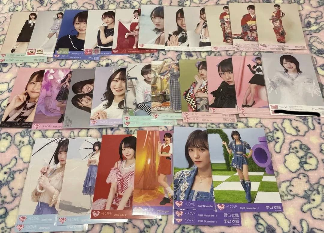 =LOVE イコラブ 野口衣織 91枚 まとめ売り