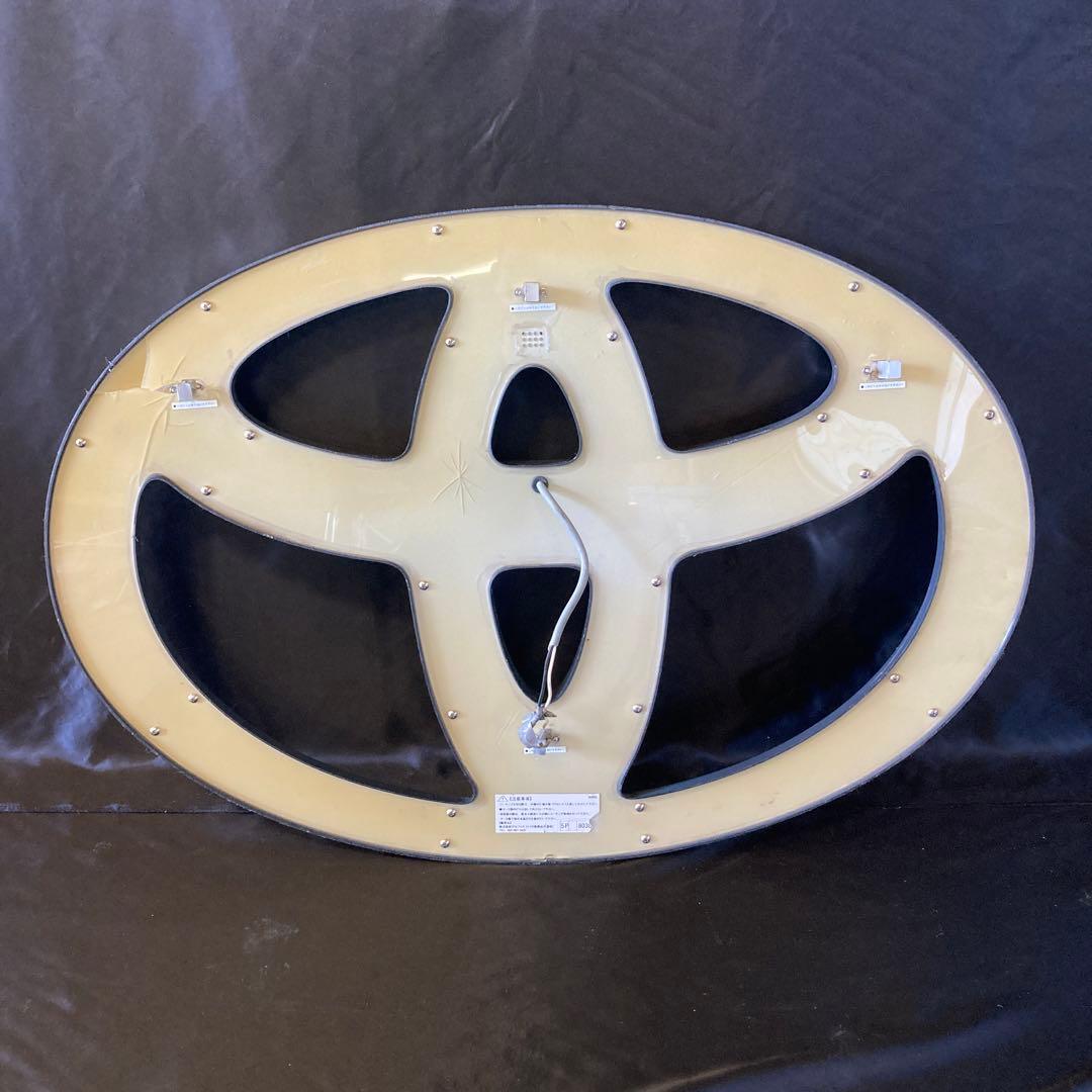 TOYOTA 店頭 大型 エンブレム 89センチ 非売品