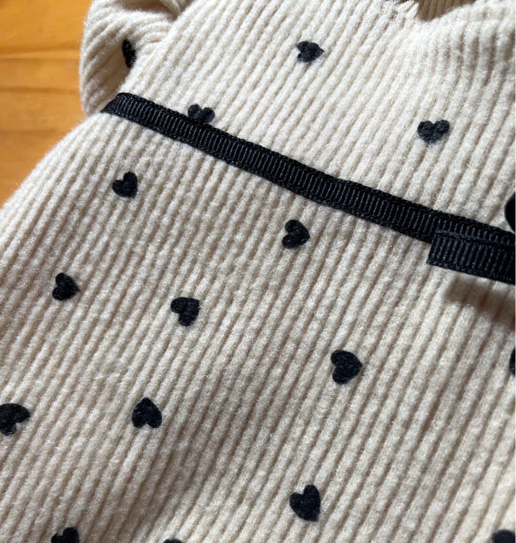 ハンドメイド犬服　【再販】ふんわりタンクトップ　リブニット★お袖変更可能