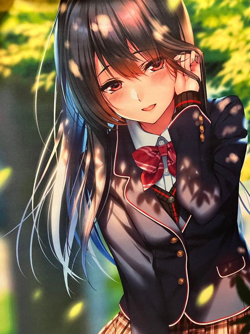 直筆サイン入り】ピロ水(アマカノ) はにかみ彼女　水澄華実 B2タペストリー