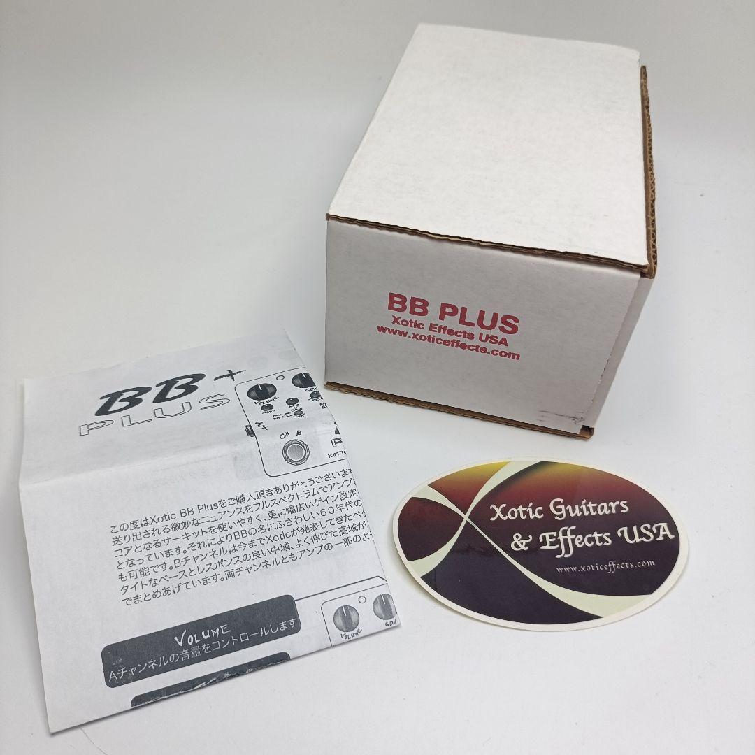 XOTIC　 エキゾティック 　BB Plus 2chギタープリアンプ ジャンク