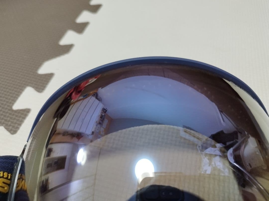 SWANS ネイビー ゴーグル　ridgeline　調光　リッジライン