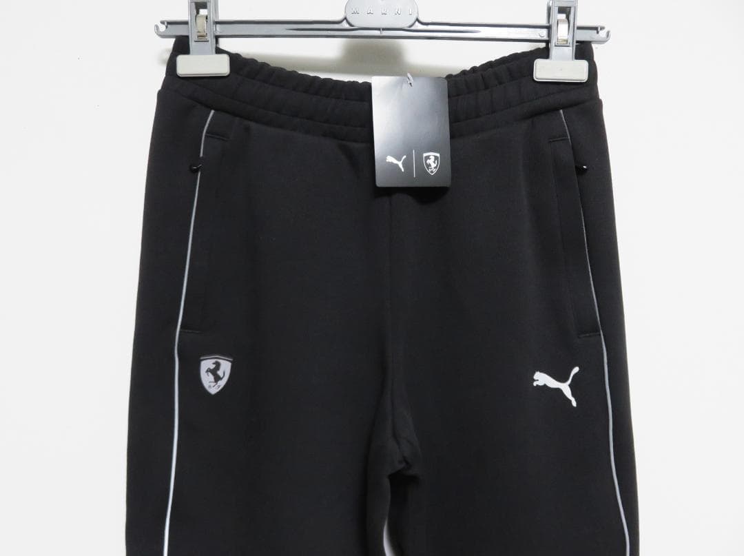 新品 PUMA × Ferrari ジャージ セットアップ S ブラック レッド