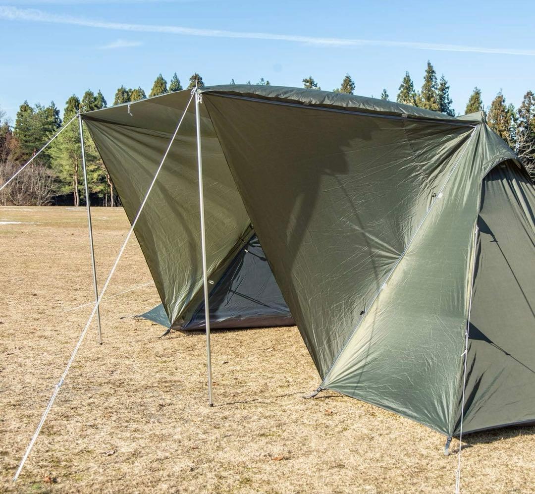 バンドック 2 ポール テント BDK-02EX 3~4人用